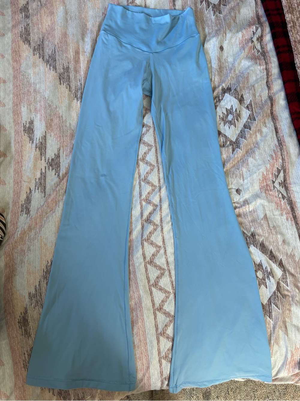 Aeropostale Light Blue Flared Yoga Pants